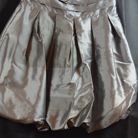 Silver Bubble Dress SZ S Daisy - Picture 2 of 5